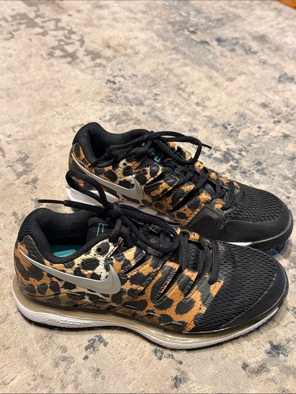 Nike Air Zoom Vapor X Cheetah womens sneakers size 6